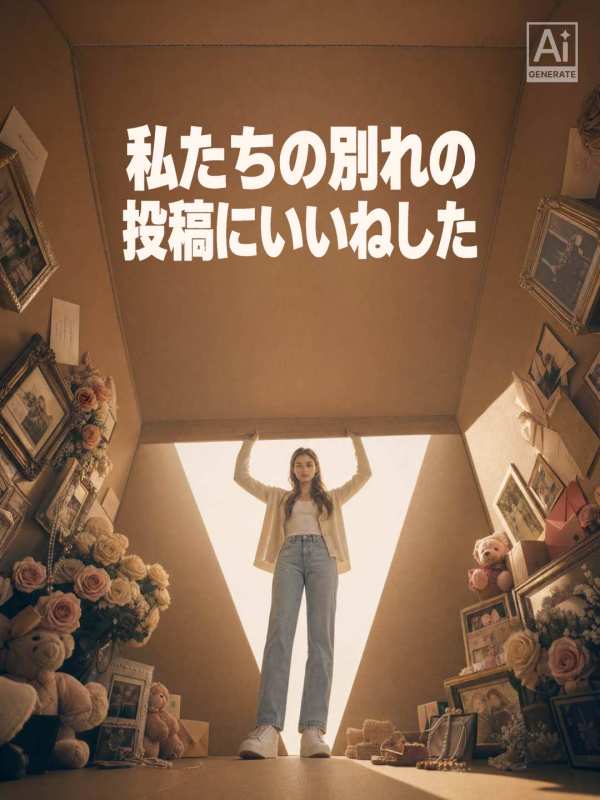 私たちの別れの投稿にいいねした
