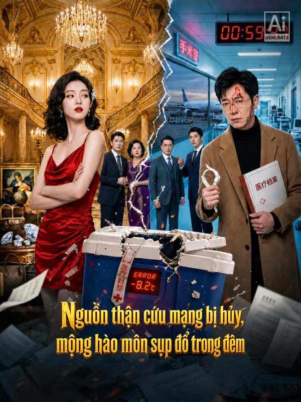 Nguồn thận cứu mạng bị hủy, mộng hào môn sụp đổ trong đêm